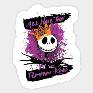 Pumpkin King Sticker